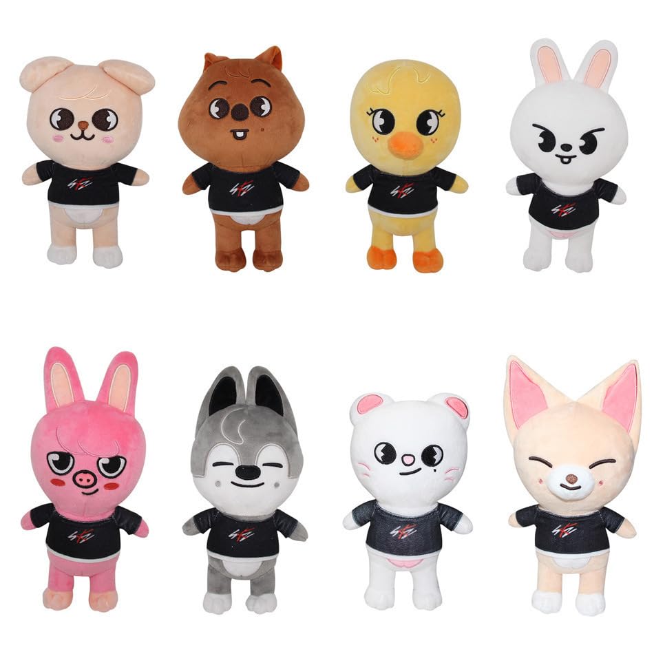 Peluche Skzoo Mignonne – Jouet Doux En Peluche Courte | Cadeau Anniversaire, Noël, Halloween Pour Filles Et Garçons