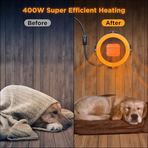 Turbro DH400A Neighborhood Dog House Heater 400W thumb #1