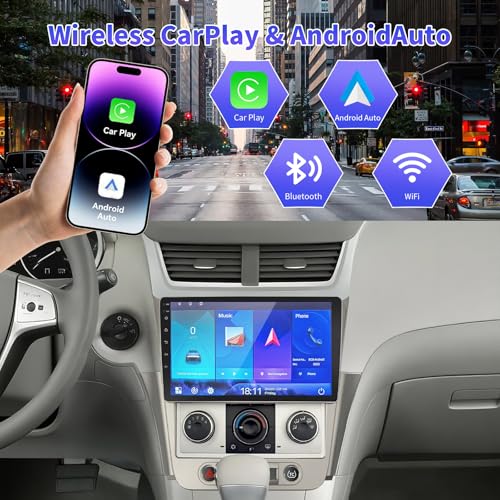 Radio para coche con pantalla táctil 9 pulg Hasenda miniatura 4
