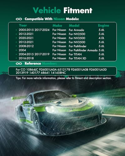Image of SCITOO AC Compressor fit for INFINITI for QX56 5.6L 2004-2013 | Fast Cooling, Ultra Low Noise (≤72 dB)Air Conditioner Compressor with Clutch, Easy Installation, 926001LA0A 6512178