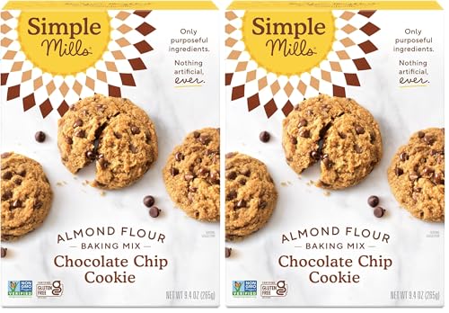 Simple Mills Almond Flour Baking Mix, Chocolate Chip Cookie Dough