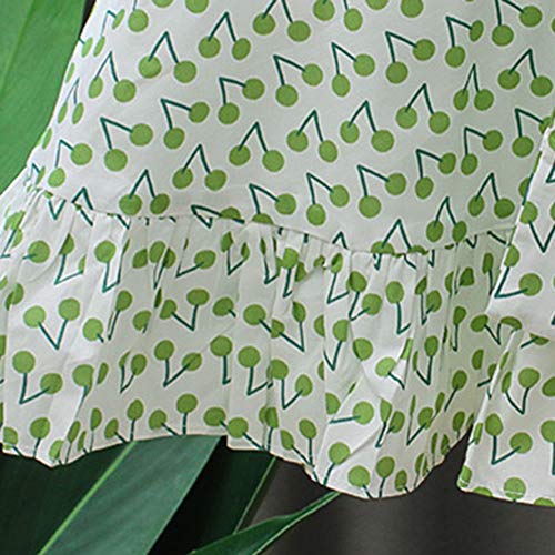 Conjunto de sacos para bebês com estampa de cerejeiras fofas da Sikiwind, Verde, 70