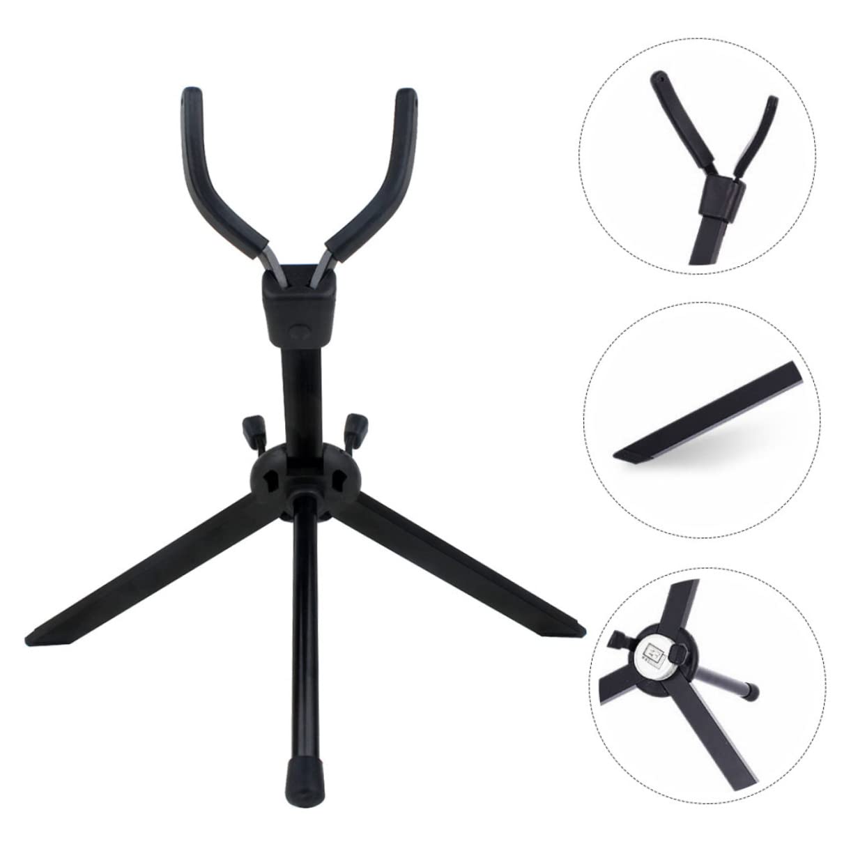 Mikinona Supporto Per Sassofono e Portatile Rack Per Sassofono Pratico Per Casa e Negozio Supporto Resistente e Compatto Per Strumenti Musicali