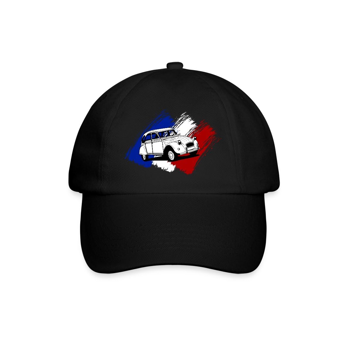 Spreadshirt Citroën 2CV Drapeau France Dedeuche Casquette Classique
