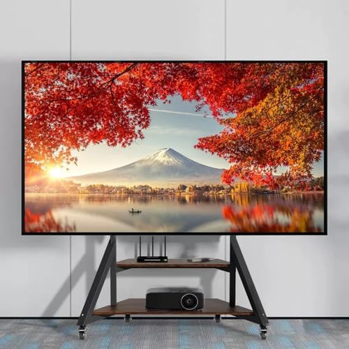 Soporte móvil ajustable para TV de 65-100 pulgadas con ruedas