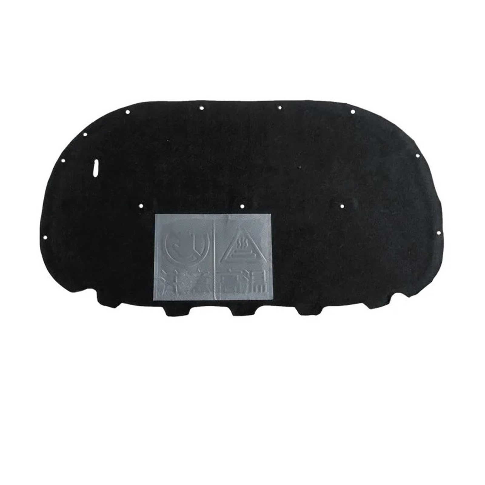 Qopuynh D Style Heat Sound Insulation Cotton For Passat B6 B7 B8 2006-2023 Car Hood Engine Sound Heat Insulation Cotton Pad Soundproof Mat Cover Accessories