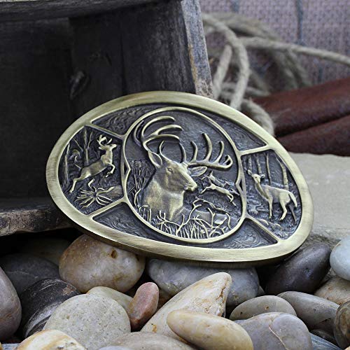 Image of Montana Silversmiths Outdoor Wildlife Series Attitude Western Belt Buckle