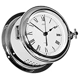 Schatz Kabinenausstattung Schiffsuhr Fyrkat Chrom