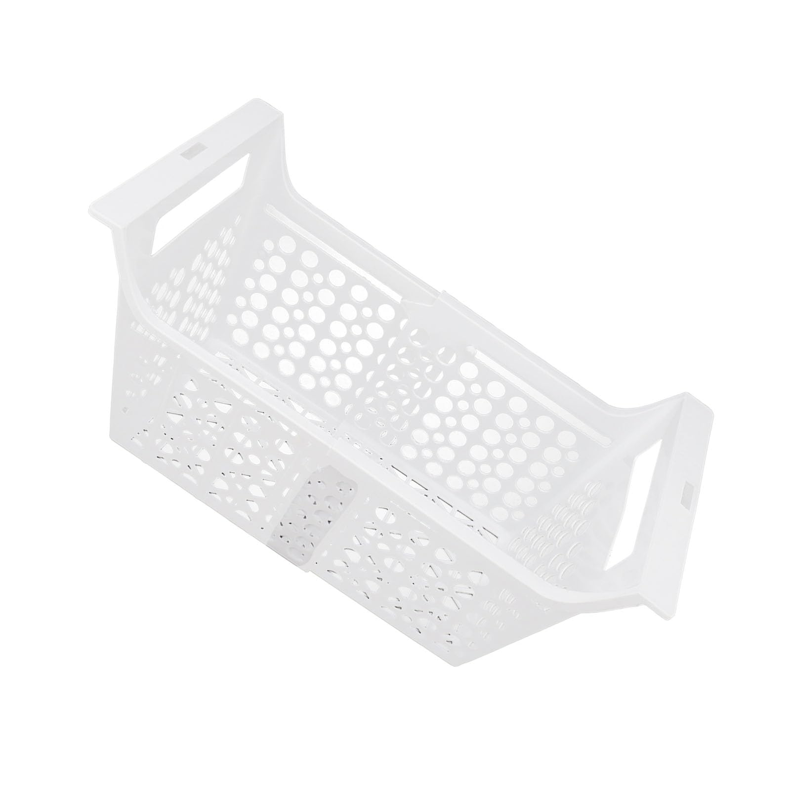 Ejoyous Cesto Congelatore Verticale, Cestello Organizzatore per Freezer, Regolabile Estensibile in PP con Maniglie, per Congelatori, Frigoriferi e Armadi (Grande)