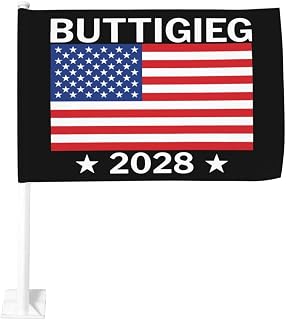 Buttigieg 2028 Flag Buttigieg For President 48 Election Car Flag | 12x18 In | Double Sided Printed