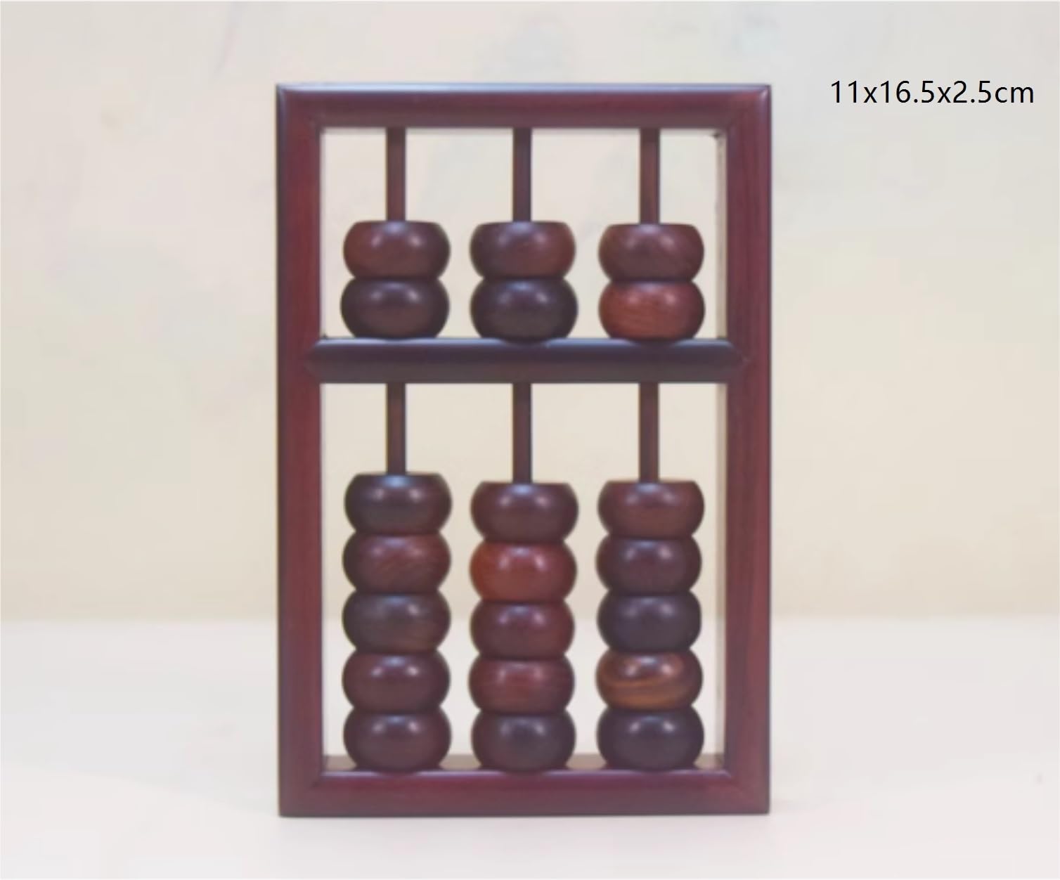 Liczydła Matematycznego Kolekcja Sztuki Abacus Rosewood Abacus Accounting Retro Abacus 3 Cyfry 7 Koralików Dekoracja Stołu Narzędzie Do Nauki