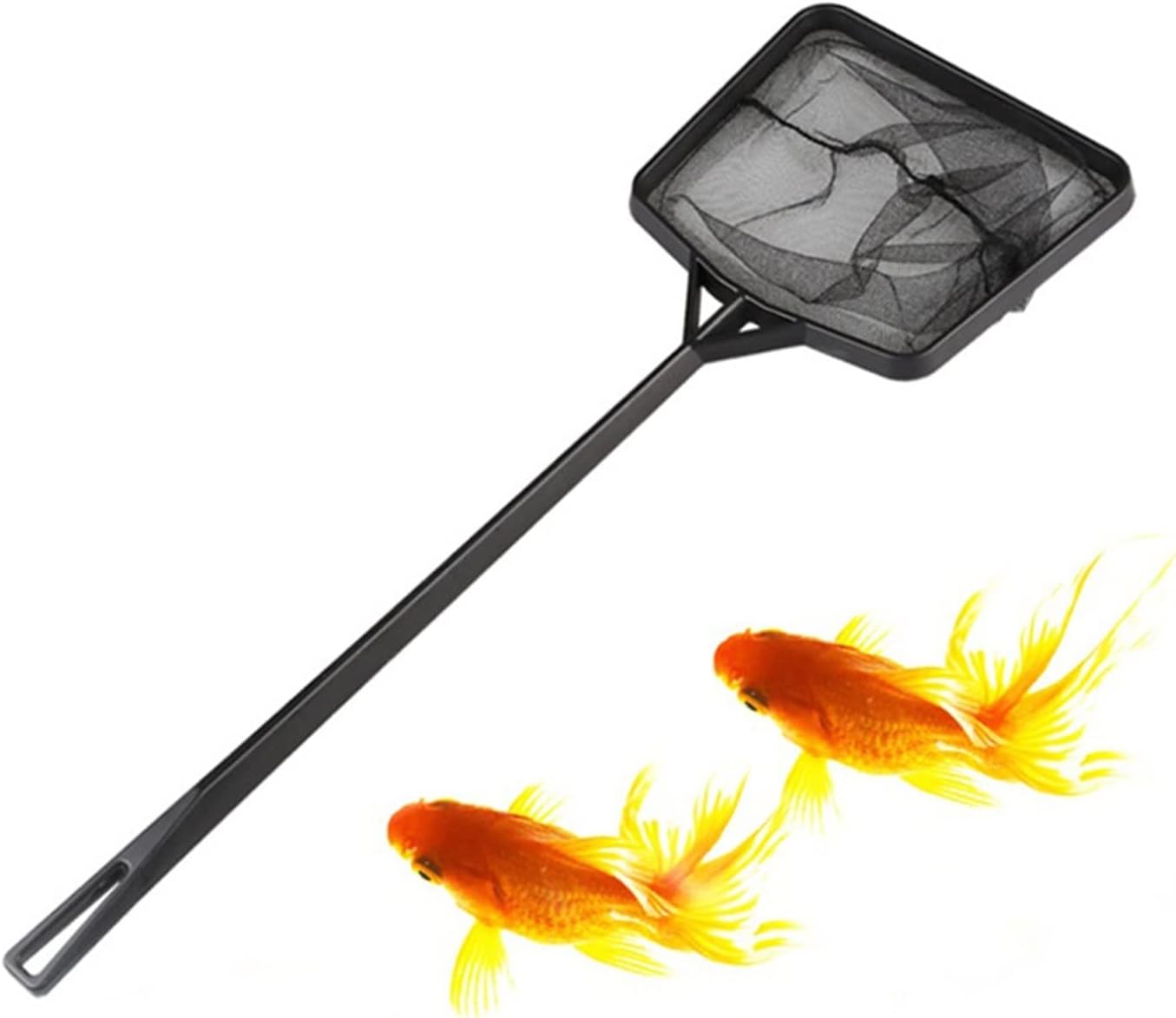 Fishing Net Fishing Net Square Hand Net for Goldfish Household 27/30/40CM Portable Aquarium Fish Dips Nets Pockets Dropshiping Fishing