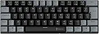 Teclado Mecânico Gamer Cinza 60% Hot Swap Switch Bronw Red Marrom Vermelho ABNT2 USB Titorion TE002 (Switch Brown)