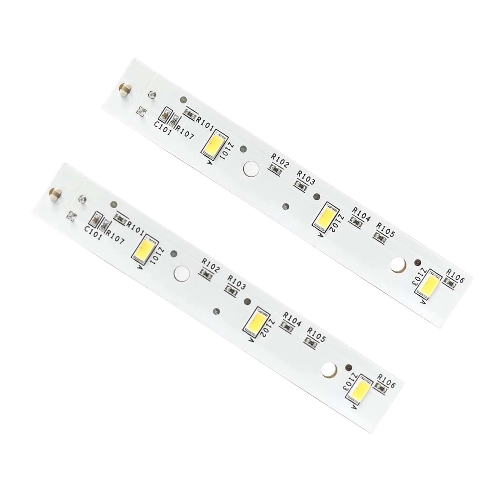 Generic 2 szt. WR55X26671 do lodówki, wodoodporna tablica świetlna LED, część DIY do wymiany żarówki w lodówce, akcesoria do lodówki