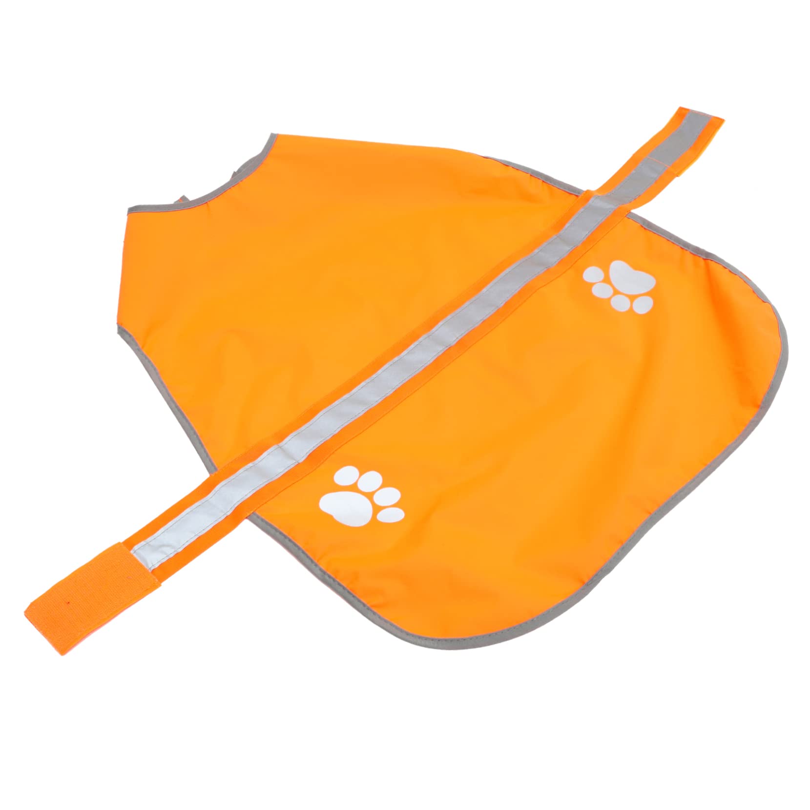Housoutil 5piezas Chaleco Reflectante para Perros Vestimenta Fluorescente De Alta Visibilidad Ropa para Mascotas para Actividades Nocturnas Aire Talla