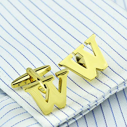 Mancuernillas Daesar de Cobre para Hombre, Set de 2 Doradas miniatura 2