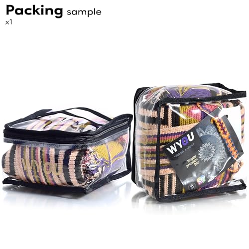Image of WYOU Designer Collection Wayuu Hand-Crochet Woven Bag - Boho Crossbody, Colorful Purses for Women