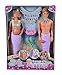 Simba Steffi Love Mermaid Family - Bambola a forma di sirena in gravidanza con kevin, con lettino, 29 cm, per bambini a partire dai 3 anni