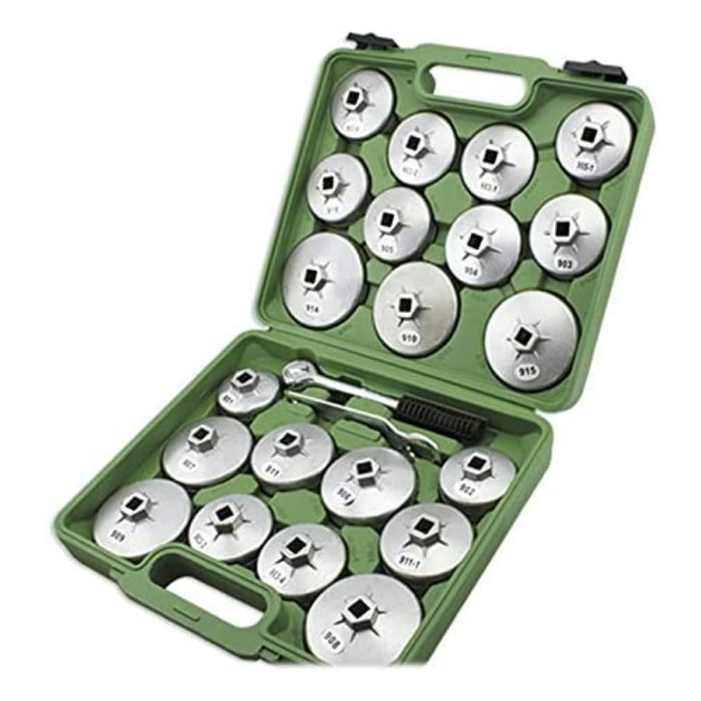 JBM Juego DE EXTRACTORES para FILTROS DE Aceite / 23 Piezas EN Aluminio