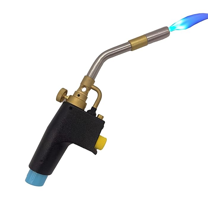 Buy High Intensity Trigger Starter Propane Torch With 3 Nozzles for