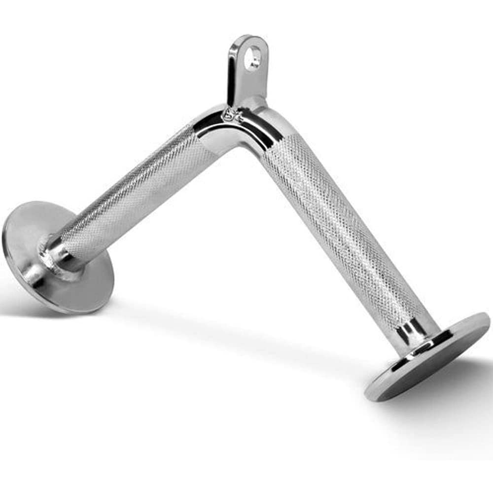 Arabest Tricep Press Down Bar - V Bar Cable Attachment with Non Slip Rubber Handle, Lat Pull Down Attachment for Weight Workout, Exercise Cable Attachment for Gym