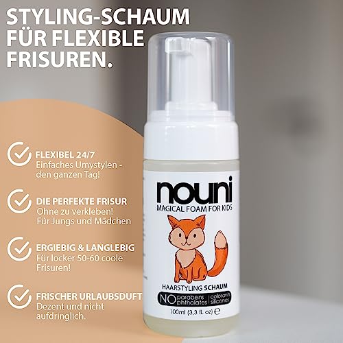 Hair styling foam for children, transparent, 100 ml (Pack of 1) - Image 4