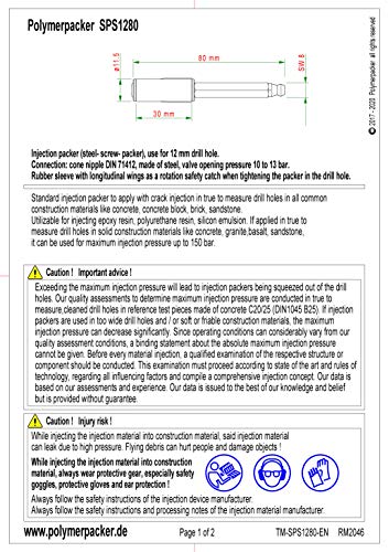 10 pezzi Polimeri Pacco spillatrice iniettabile