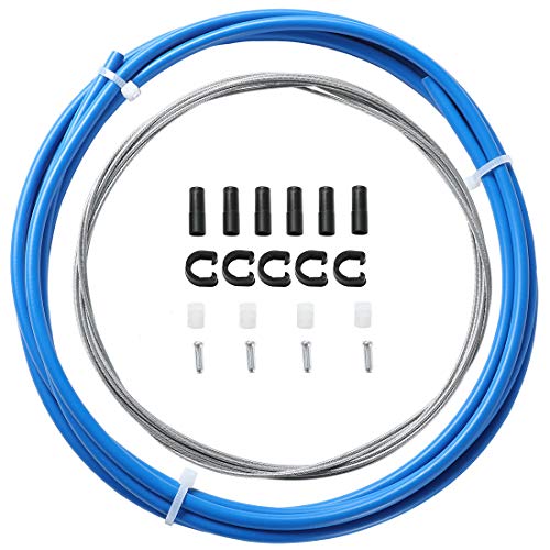 Kremorv Fahrrad Bremskabel Gehäuse Set für MTB/Rennrad Cover