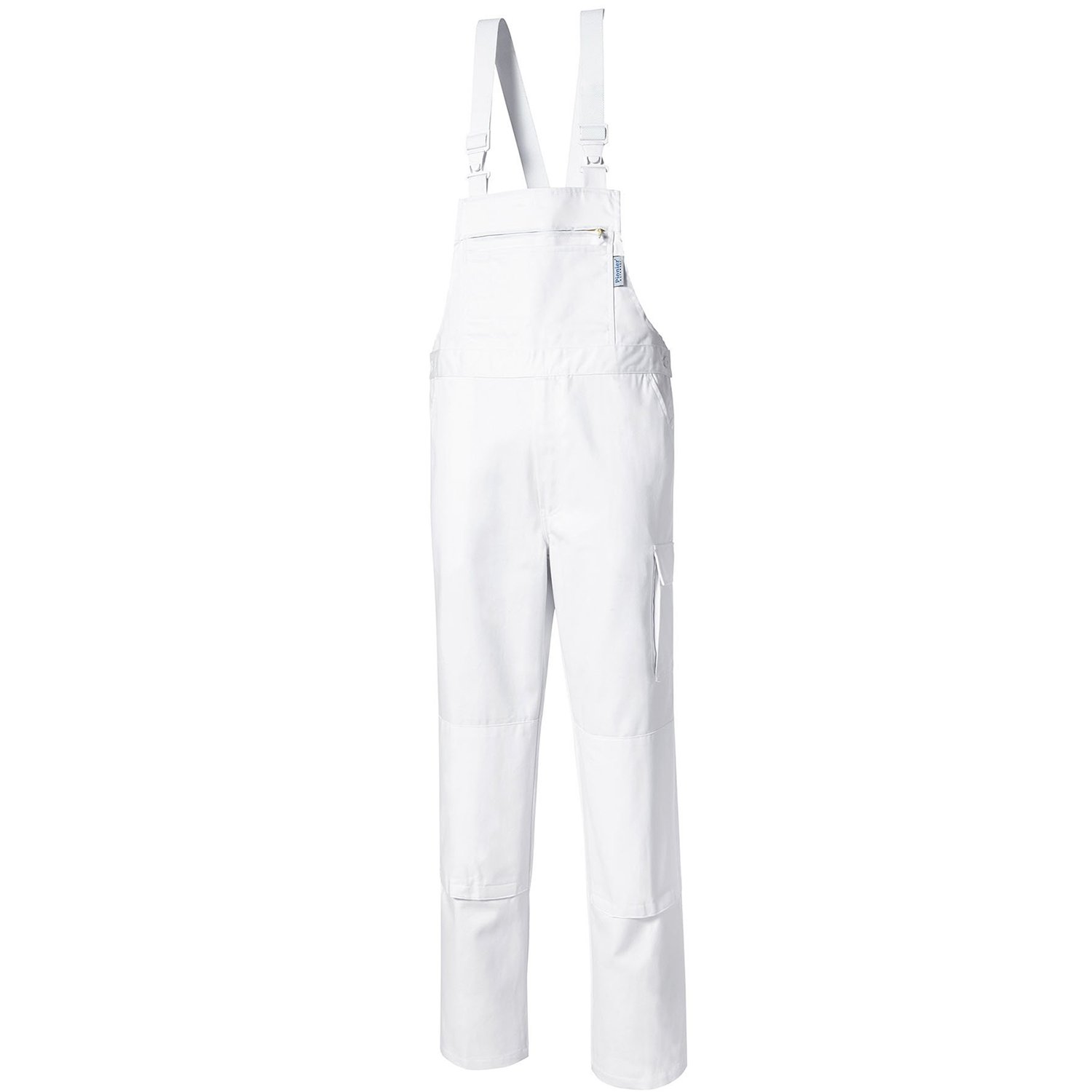 Pionier 9494 – 54 – Pantalón de peto Cotton Pure tamaño 54 en color blanco