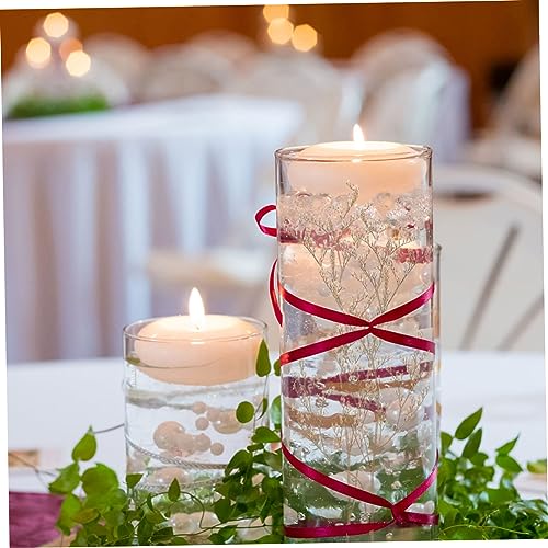 Kit Centro de Mesa con Flores Secas y Velas Flotantes miniatura 4