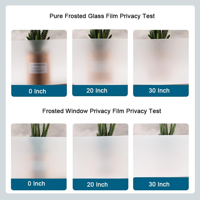 Película de privacidad para ventana Frosted Galaxy FG modelo G1002 miniatura 4