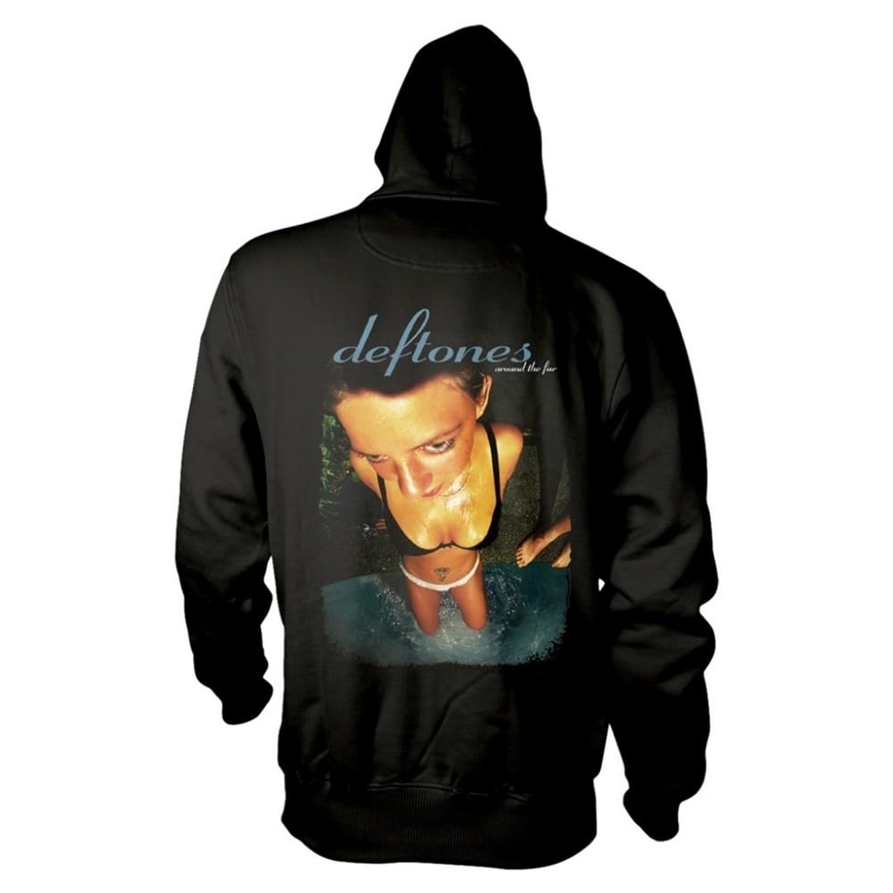 Sweat Deftones Around the Fur noir taille M : restez au chaud avec style