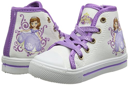 Sofia the First Girls Kids High Sneakers, Scarpe