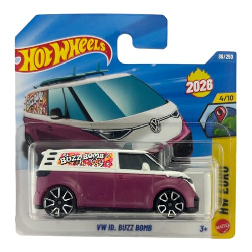 Hot Wheels VW ID. Buzz Bomb Van 1:64 Escala miniatura 1