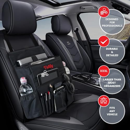 Front Seat Organizer with Tablet Storage