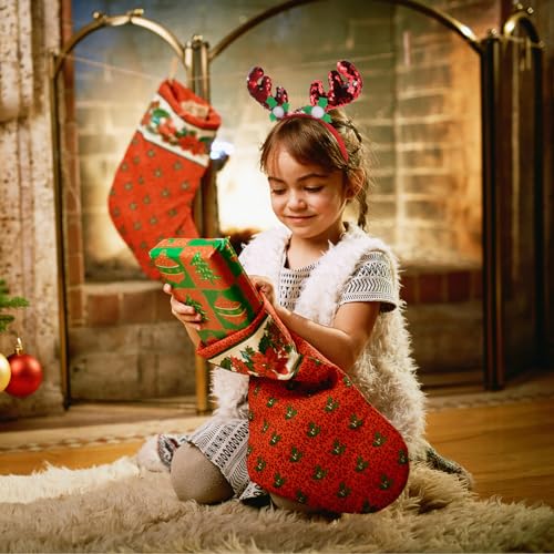 FRCOLOR 6 Peças Tiaras De Chifres De Rena De Natal Tiaras De Lantejoulas Tiaras De Árvore De Natal F