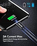 JALIXI USB C Cable 3M, Long PS5 Controller Charger Cable Fast Charging, 3A Type C Lead Wire for Samsung Galaxy S25 S24 A56 A55 A36 A35 A26 A25 A16 A15, Playstation 5, Xbox Series X/S, Black - Image 2