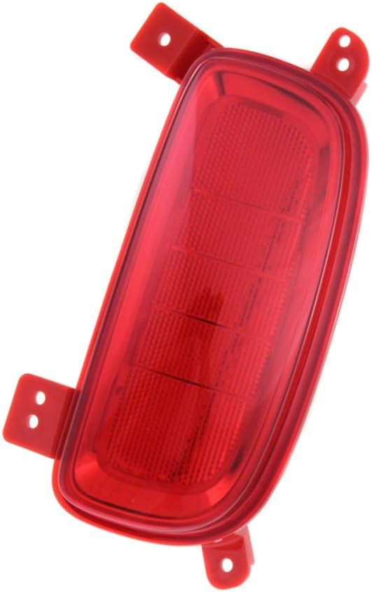 CarLights360 For Kia Sorento Rear Bumper Reflector 2014 2015 Passenger Side DOT Certified KI1185104 | 92406 2P700