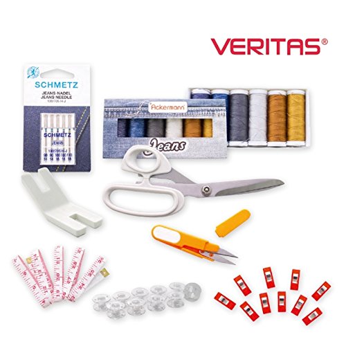 Veritas Kit de | vaqueros de costura de surtido | Jeans de Juego de accesorios