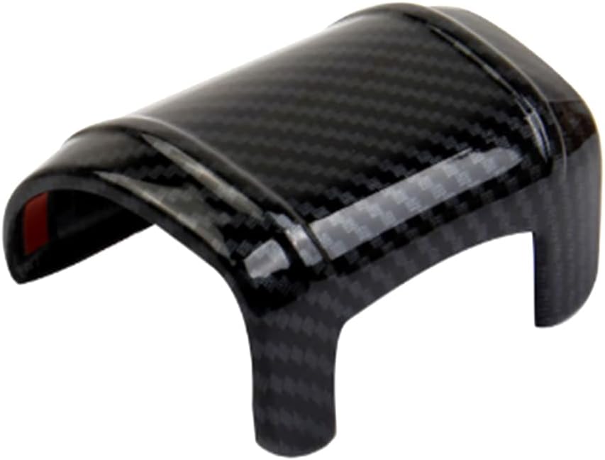 Keptrim Gear Shift Knob Shifter Cover Trim for Ford F150 2021 2022 2023 2024 2025, ABS Carbon Fiber, 1pc