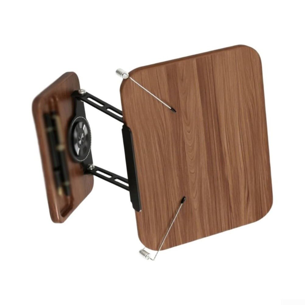 Verstellbarer Buchständer für holz Metall 34cm Rutschfest Verstellbarer(Black)