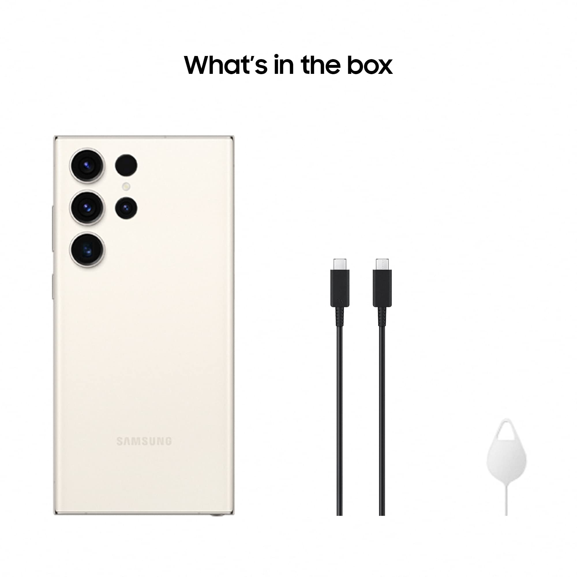 Samsung Galaxy S23 Ultra AI-Android-Smartphone, 512GB, batería de 5.000 mAh, Smartphone sin contrato Cream incl. 36 meses de garantía del fabricante [Exclusivo en Amazon]