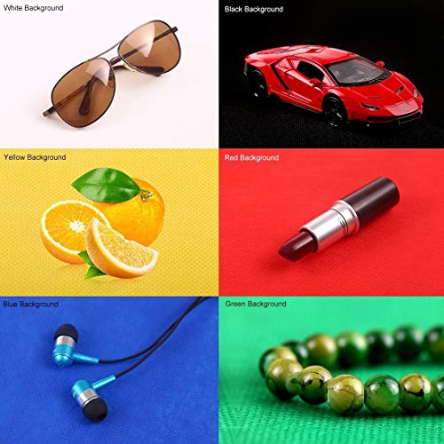 Mini Fotobox Fotostudio Lichtzelte, PULUZ 20cm Weiß Fotografie Box lightbox Kit Tragbarer Faltbarer Lichtbox mit 2x20… – Bild 7