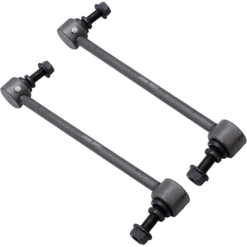 Detroit Axle - Front 2pc Sway Bars for 2009-2020 Dodge Journey, 2 Stabilizer Sway Bar End Links 2010 2011 2012 2013 2014 2015 2016 2017 2018 2019 Replacement