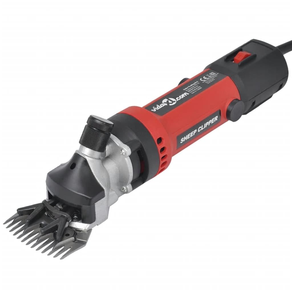 vidaXL Set Tosatrice per Pecore 7 pz 550 W