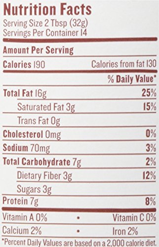 Image of Justins, Peanut Butter Blend Honey Jar, 16 Ounce (Pack of 2)
