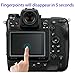 HUIPUXIANG Top + Screen Protector for Nikon Z9 Z8 Camera(for Accessories), 0.3mm High Definition 9H Hardness Optical LCD Premium Glass Protective Cover [2+2 Pack]