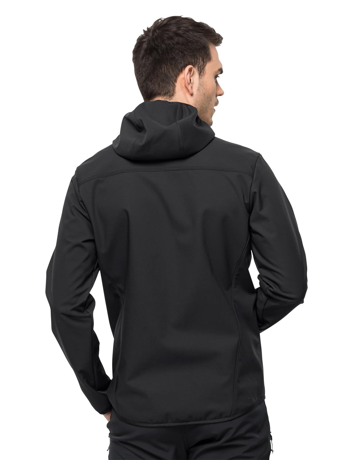 Jack Wolfskin Mężczyźni Bornberg M Kurtka, Czarny, M