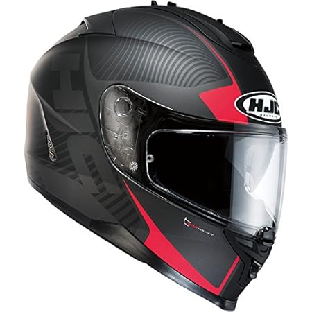 Amazon Hjc エイチジェイシー バイクヘルメット フルフェイス レッド Mc1f Xl 61 62 Is 17 ミッション Hjh081 フルフェイス 車 バイク