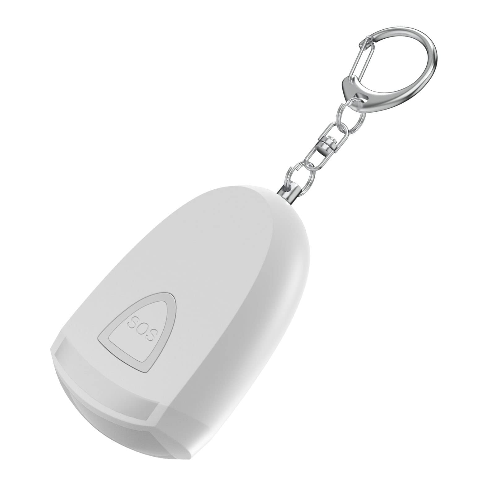 Safe Sound Portable Alarm Keychain 130dB Portable Safe Protective Device for Women Kid Elderly Outdoor Security Person Alarm for Seniors Sound Person Keychain for Women Rechargeable